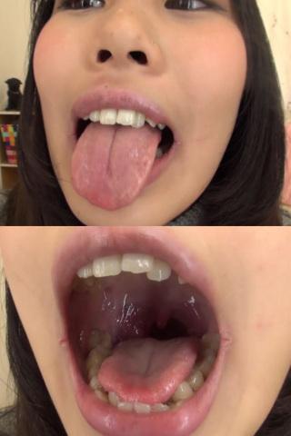 歯フェチ！ 口内自撮り 篠岬ことみちゃん 同人動画