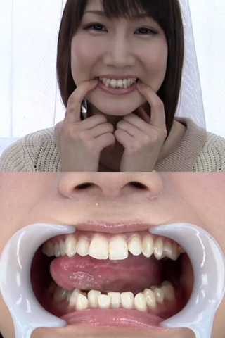 歯観察 みくにちゃん 同人動画