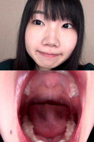 歯フェチ！妹系かなこちゃん 歯・口内自撮り 同人動画