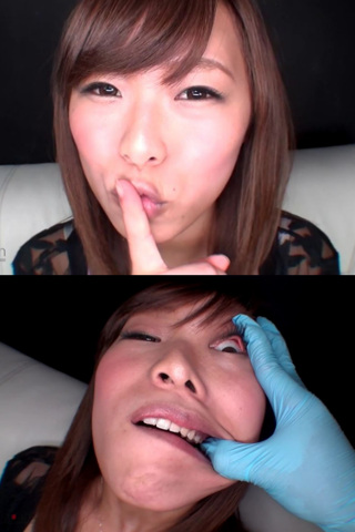 顔面変形インタビュー　小田エリナ 同人動画