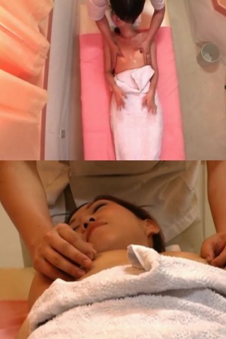 貧乳フェチ 敏感な貧乳ちゃんをエステで責める！5 同人動画