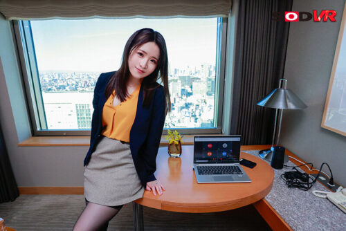 【VR】Wearable VR: Executive Secretary, Weekday 2PM, Infinite Blowjob Secret Meeting. Work-from-Home Affair at City Hotel. Rio (28)