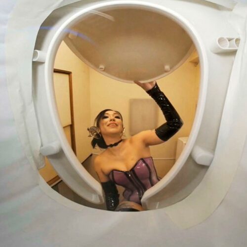 VR Humiliation: Human Toilet Play with Queen Yua