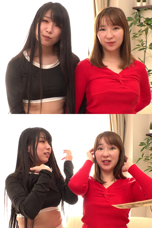 【おっぱいナンパ】なぎちゃん＆みひなちゃん ダブル25歳 ダブルEカップ 同人動画