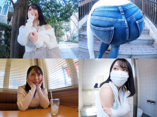 マチアプで神引きした肉厚ド迫力エロ尻のアパレル店員に謝礼交渉でケツコキ獲得！野外に映えるＴバック尻にチンポ擦りつけデカ尻にザーメンぶっかけ 同人動画