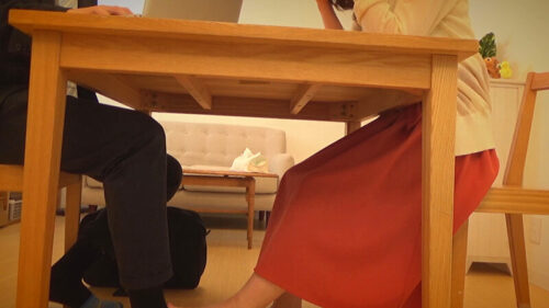 ニンゲン観察 真っ昼間から夫のお抱え税理士とお茶の間不倫SEXに溺れる淫乱若妻