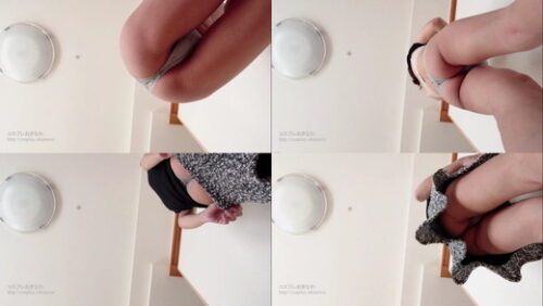 【素人盗撮】小柄な人妻・熟女の着替えを真下から（パンチラ・パンスト） 同人動画