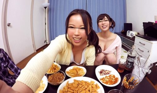 【VR】発売1周年記念映像リマスター化 VR長尺 当然、勝手にAV化！イケメンの友達がほろ酔い状態の女の子を僕の部屋に連れて来た！女に無縁の僕にはそれだけで大興奮なのに超過激でHな王様ゲームが始まっちゃって…VR編