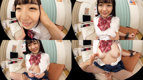 【VR】高瀬りな 「先生に言われた通り制服で来ました…」巨乳で美尻な極上くびれボディ！色白美肌のむちむち感がたまらない教え子と制服エッチ！