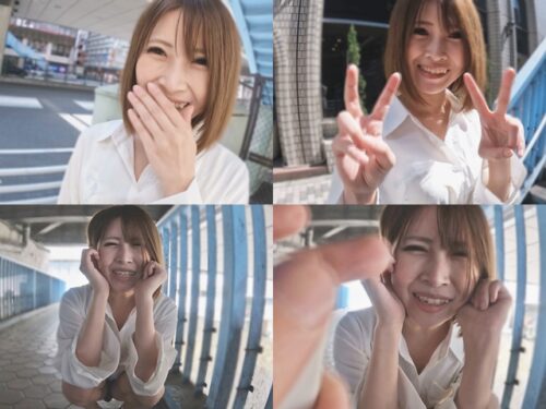 Ｇカップむっちりおっぱいの大人ギャル風俗嬢とマッチングしたのでビルのベランダに侵入して露出フェラ抜き＆公衆トイレで全裸露出ＳＥＸ！【個撮】 同人動画