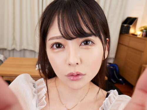 【VR】友達の妹とエロサイト見てたらヤバい雰囲気になって…SEXの真似してるうちに戻れなくなり友達に隠れて濃厚にベロ絡ませ合いハメ合い膣奥中出し 森日向子