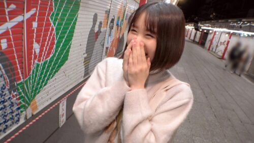 
 「マジ軟派、初撮。 1755 岡山訛りが可愛らしいJDをナンパ！擦れてなさそうな純粋娘も実はむっつりスケベの超敏感体質！連続絶頂に「こんなの知らない～…ッ！！」的に戸惑いつつも半べそかいて中イキしまくってしまう！！」