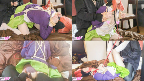 FE27-GH01B コスプレ×こうそく 百井ももちゃんといちゃらぶこうそくプレイ！目隠吊り責めガチイキスプラッシュからのおせっせあーんど透け透け体操着でハメっぱなし媚薬オイル責め！！今回も撮影終了後に…Phase-2 コスプレハード