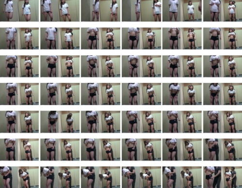 金髪ギャルに体操服＆ブルマを着せて立ったまま、ひたすら手マンでくすぐる！そしたら、マジで腰が砕けた！ コスプレハード