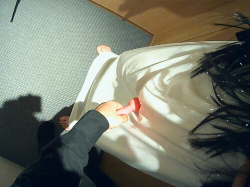 【本当にあったエロいのビデオ】テレビの中から出てきた女の子を目隠し拘束電マ責めで逝かせてあげました（貞ちゃん・20歳）【特典映像・主観動画付き】 コスプレハード