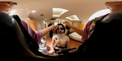 4K版DVD4枚セット　-特殊メイク-メイク目線VR動画 コスプレハード