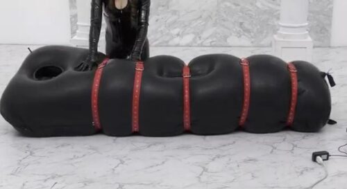 全身拘束・ラバーインフレータブルスリープサックイメージ動画 同人動画