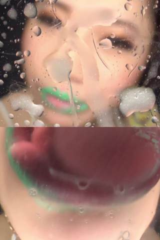 ベロ唾液フェチ　バーチャルベロキス　はるか 同人動画