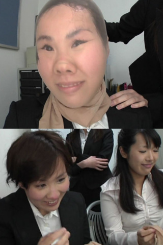 私達パンスト商品開発部！パンスト被って変顔になっちゃいました。 同人動画