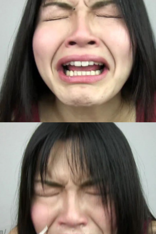 鼻水フェチ！　自画撮りくしゃみ鼻水観察 同人動画