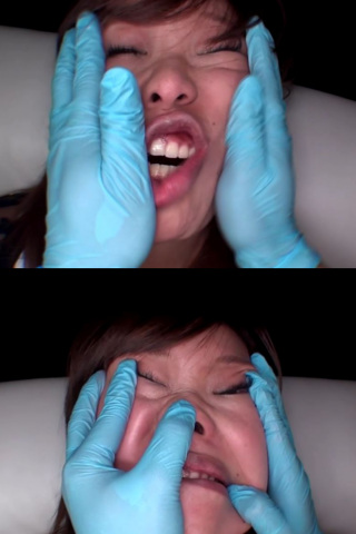 顔面変形インタビュー　小田エリナ 同人動画