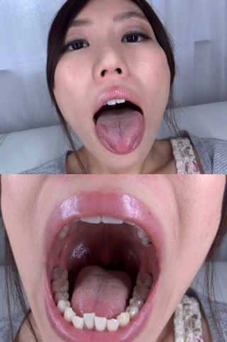 乙川結衣さんの歯・口内自撮り(通常版＋３Ｄ） 同人動画