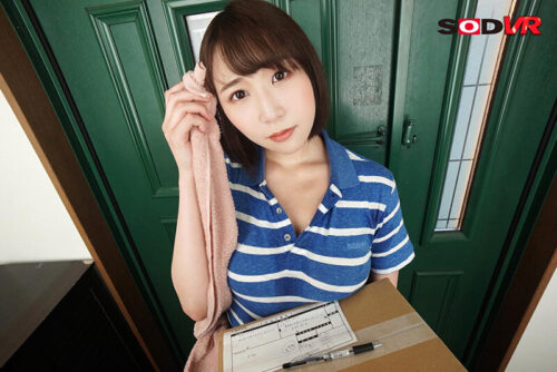 【VR】サイレント逆NTR 小悪魔宅配業者のお姉さん あさみさん（25才）