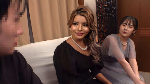 結婚式帰りの友達同士！ 童貞君とSEXの練習してあげてくれませんか？初めての膣キュンっシンデレラ3P筆下ろし！