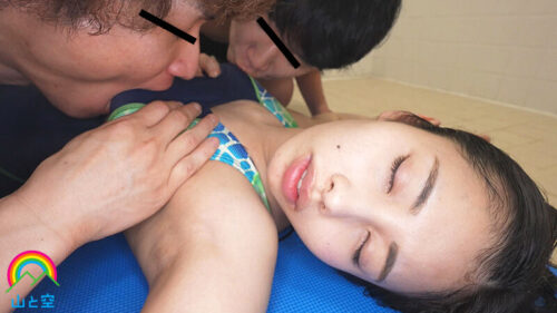 競泳水着J系鬼畜集団水責めレ×プ 有栖舞衣