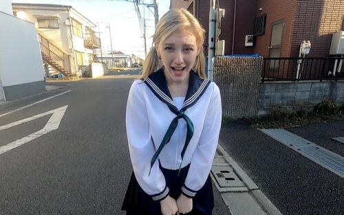 Exclusive Exchange Student: Amateur Sailor Uniform Creampie