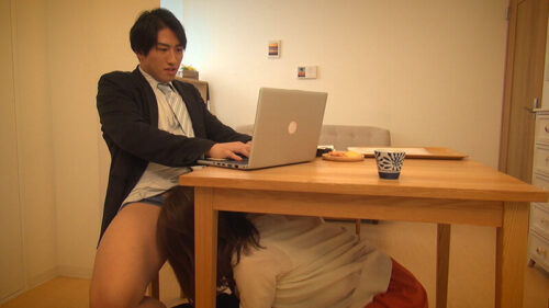 ニンゲン観察 真っ昼間から夫のお抱え税理士とお茶の間不倫SEXに溺れる淫乱若妻