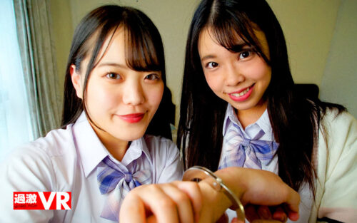 【VR】突然現れ速攻チン抜き！！！精子まみれの舌でザーメンキス！そのままあなたにゴックンを命じてくるスペル魔女たち