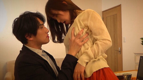 ニンゲン観察 真っ昼間から夫のお抱え税理士とお茶の間不倫SEXに溺れる淫乱若妻