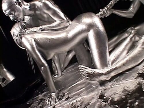 パイパン美少女金粉フィスト