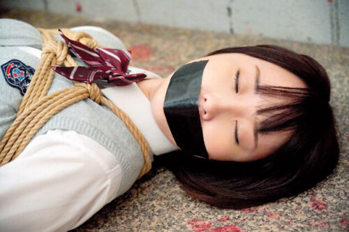 性支配を受け入れる無抵抗な美少女たち～制服と縛り～