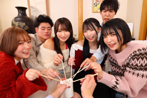 【VR】【8K】大乱交！ヤリサー合宿VR！！ エロすぎる乱痴気パーティーゲームでテンアゲMAX酒池肉林！！ ハメっぱなし！射精しっぱなし！の1泊2日