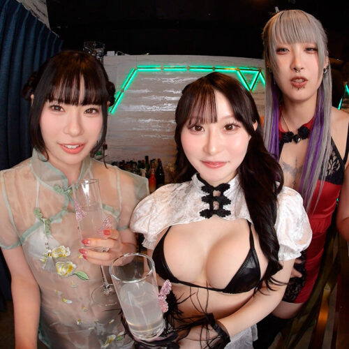 【VR】モテ期の晩餐 in 天馬幻想 葉月すみれ/内藤めあ/天音もえ