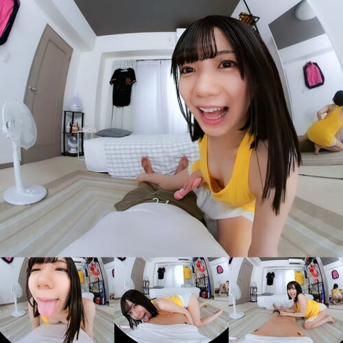 【VR】【8KVR】「おにいちゃんがエッチしてくれないとゆな…他の男としちゃうんだから」犯罪級な見た目に困惑!ミニでビッチな幼なじみの超積極的過ぎるおねだり誘惑 日向由奈