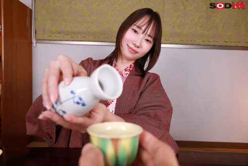 【VR】【8K】貸切温泉潜入、社員旅行中に朝勃ちレ×プ。数少ない後輩女性社員の濡れ髪と浴衣姿に…制限時間で大量膣奥射精