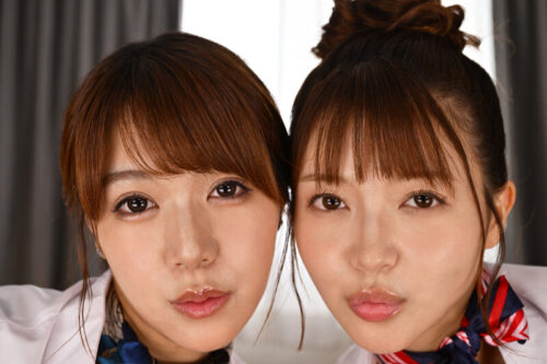 【VR】【8K】二人ともムラムラしすぎて施術中チ○ポ奪い合い!男日照りWエステティシャン