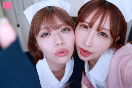 【VR】癒しとエロスの女神 おっとり先輩ナースうんぱい 愛と勇気が友達 ちゃきちゃき後輩ナース石原希望 性格正反対のえちえちご奉仕ナース2人が入院生活の不安も溜まったザーメンもぜ～んぶ取り除いてくれる絶対に退院したくないハーレム性処理病棟