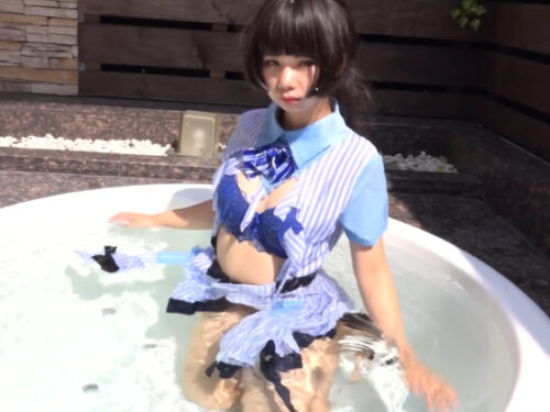 客室乗務員制服・切り裂き１ 同人動画