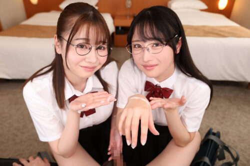 【VR】むっちりメガネ巨乳生徒会に呼び出されて性欲が枯れるまで搾精された件