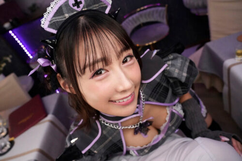 【VR】店長の僕がヤりたい時に即ヤれる！！都合の良いめちゃカワ天然コンカフェ嬢 Hちゃん