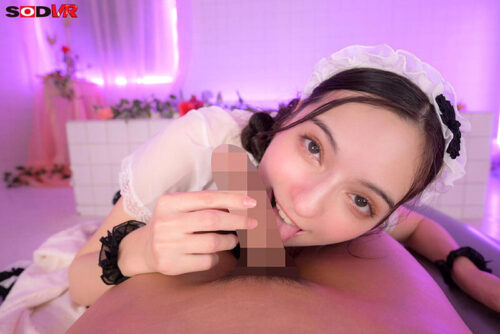 【VR】【8K】ハーフ美人でド痴女のマ○コ丸出し結合部穴あきコスプレ完全着衣中出しソープランド 西田カリナ