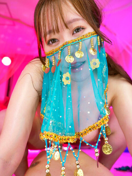 【VR】巨乳ベリーダンサーと裏オプ満載で遊べるセクキャバじゅぽ顔透け見えフェベチオでたまらず暴発すぐさまグラインド腰うねり騎乗位で追撃され休むヒマなくイカされまくり金玉空っぽフルコース わか菜ほの