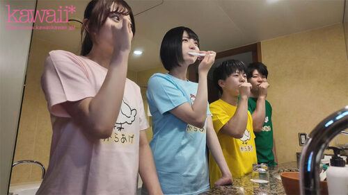 おま○こハーレム修学旅行！やっと彼女ができた弱者男子の僕らのセックス練習台になって寝取ってきた一軍スケベ女子 超人気女優北岡果林・虹村ゆみ初共演！！ザコ男友達の彼女できた記念にセックスで祝福！